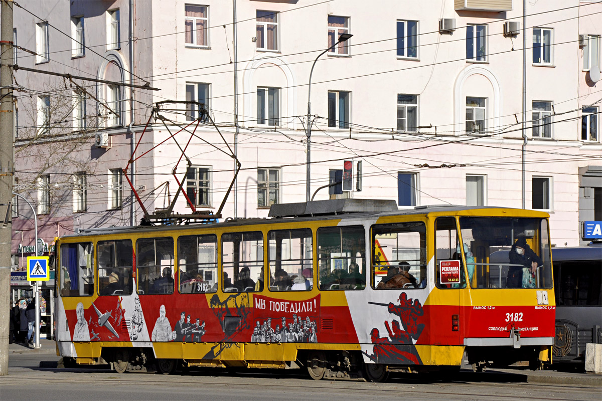 Барнаул, Tatra T6B5SU № 3182