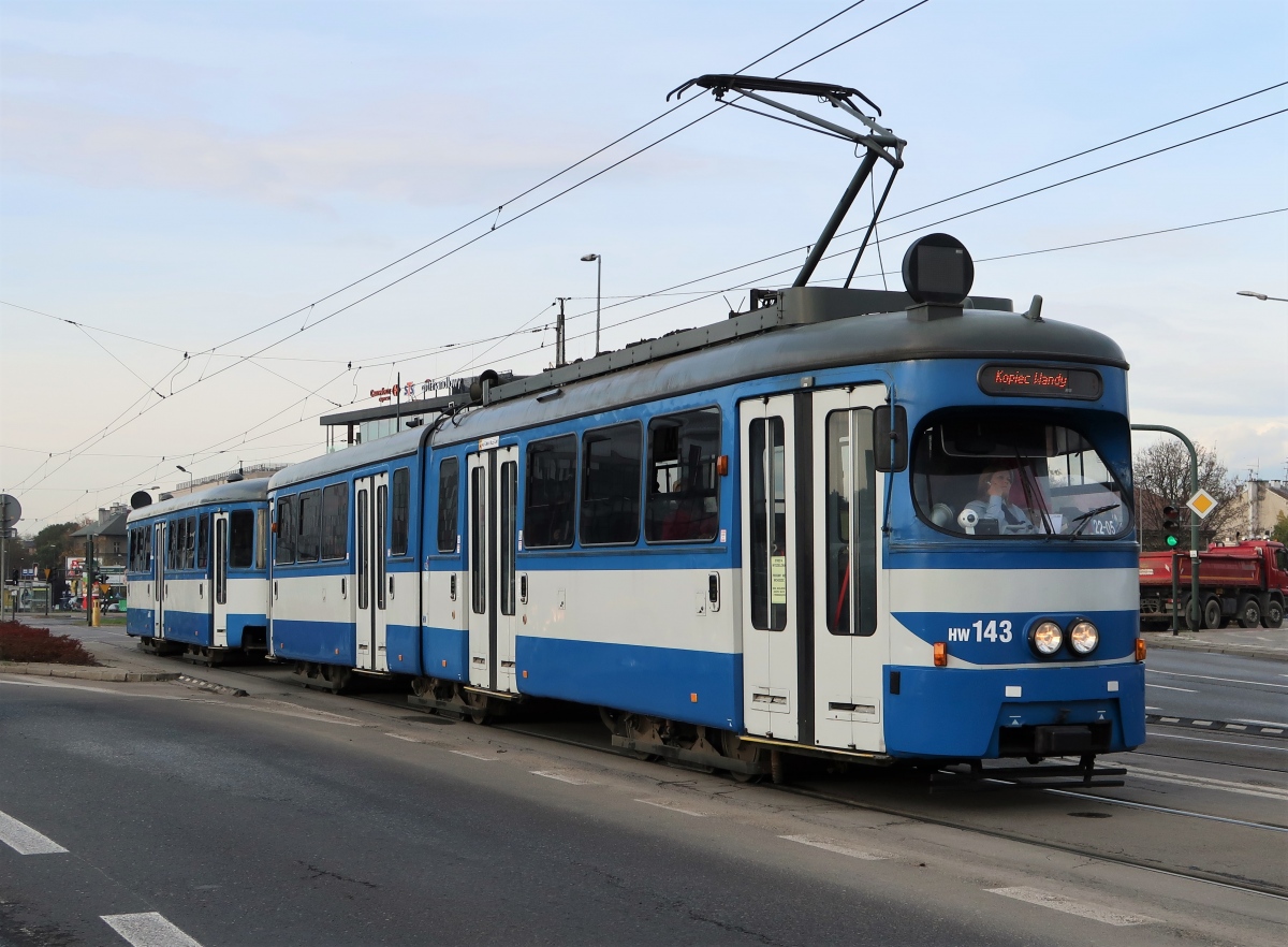 Краков, SGP Type E1 № HW143