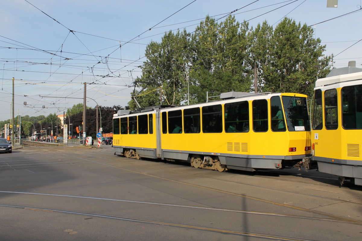 Берлин, Tatra KT4DM № 6051