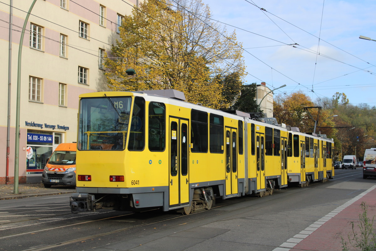 Берлин, Tatra KT4DM № 6041