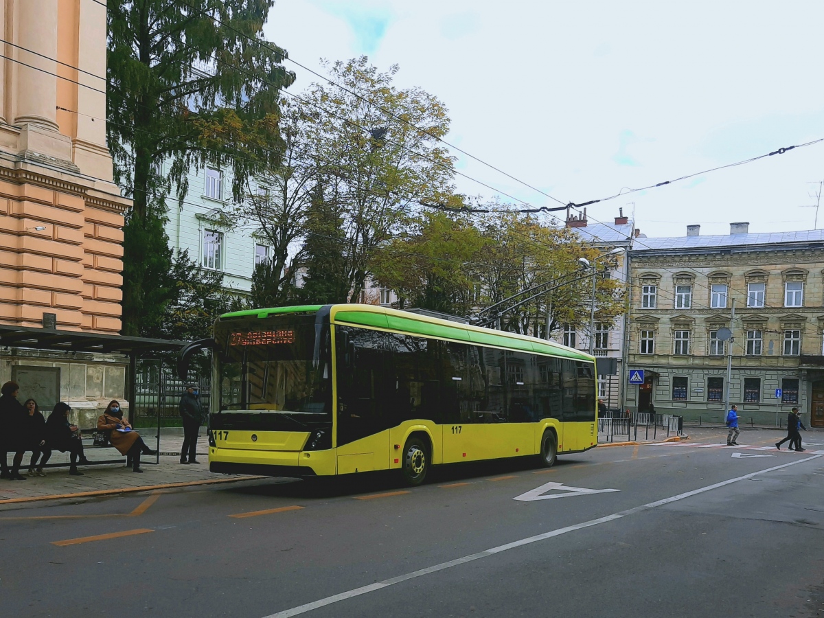 Львов, Electron T19102 № 117