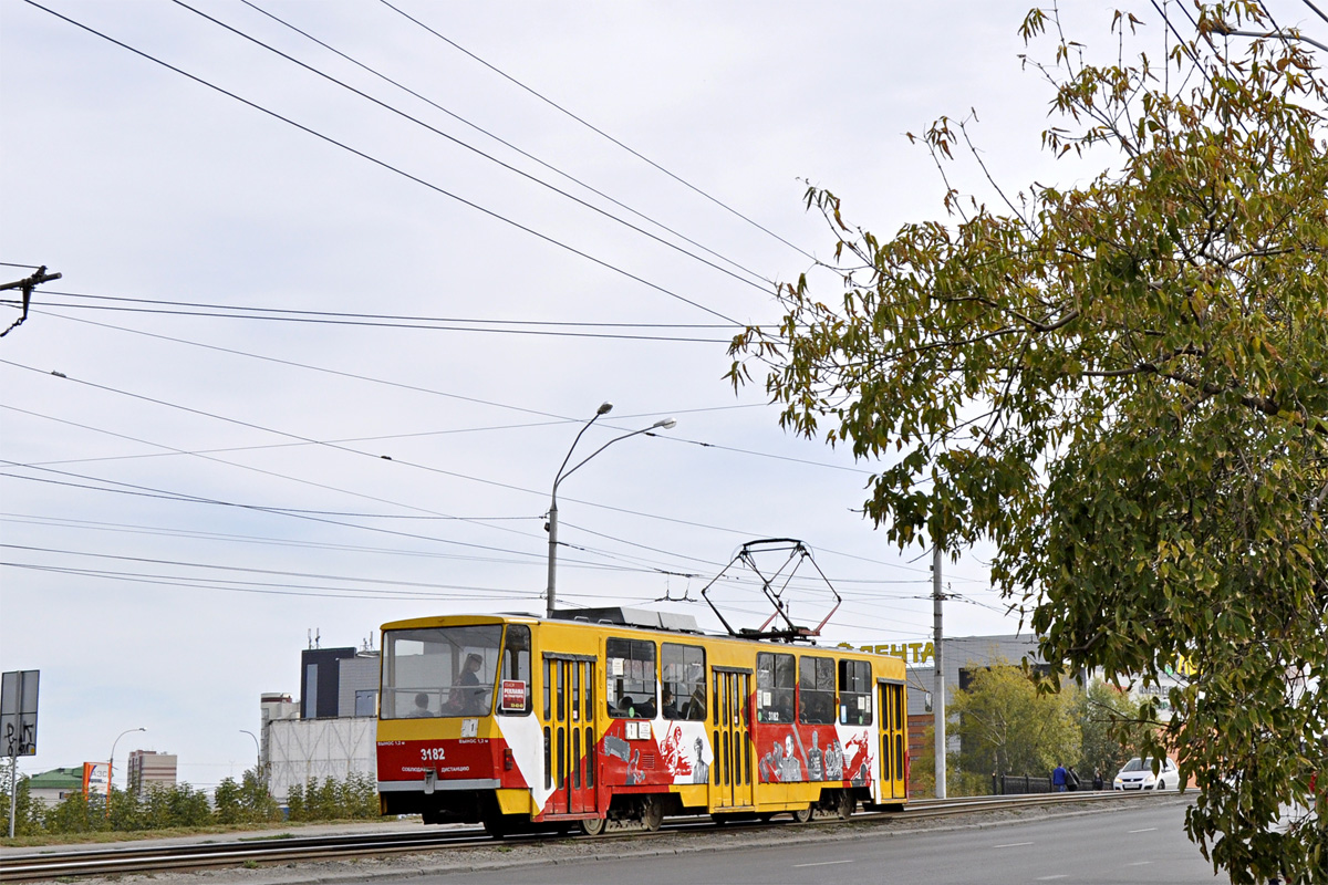 Барнаул, Tatra T6B5SU № 3182