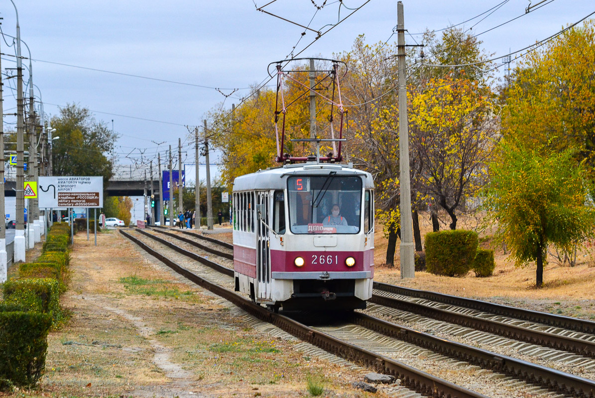 Volgograd, Tatra T3SU mod. VZSM # 2661