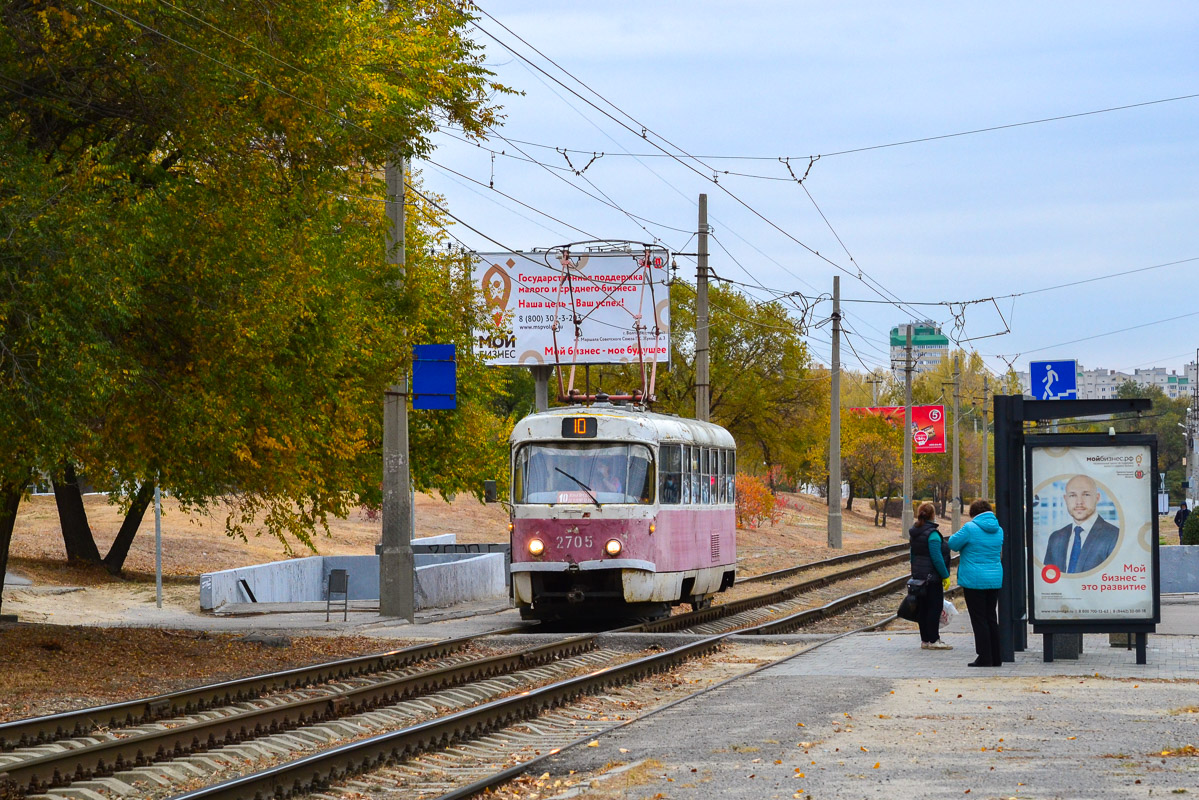 Волгоград, Tatra T3SU № 2705
