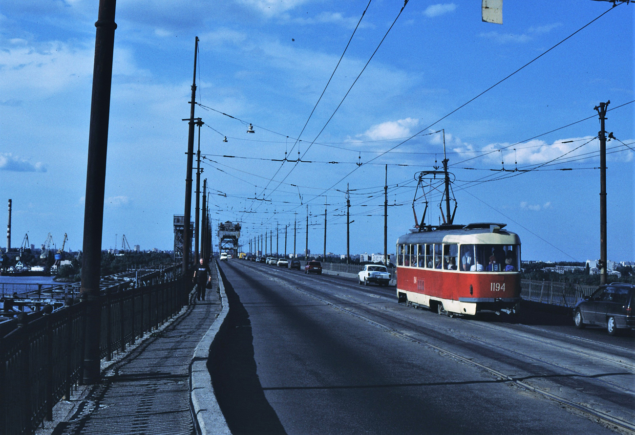 Днепр, Tatra T3SU № 1194; Днепр — Исторические фотографии: Серии иностранных авторов