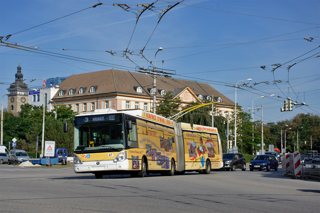 Ческе-Будеёвице, Škoda 25Tr Irisbus Citelis № 67