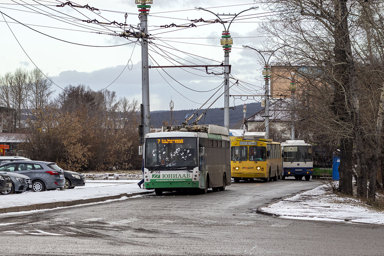 Иркутск, Тролза-5265.00 «Мегаполис» № 318; Иркутск — Происшествия