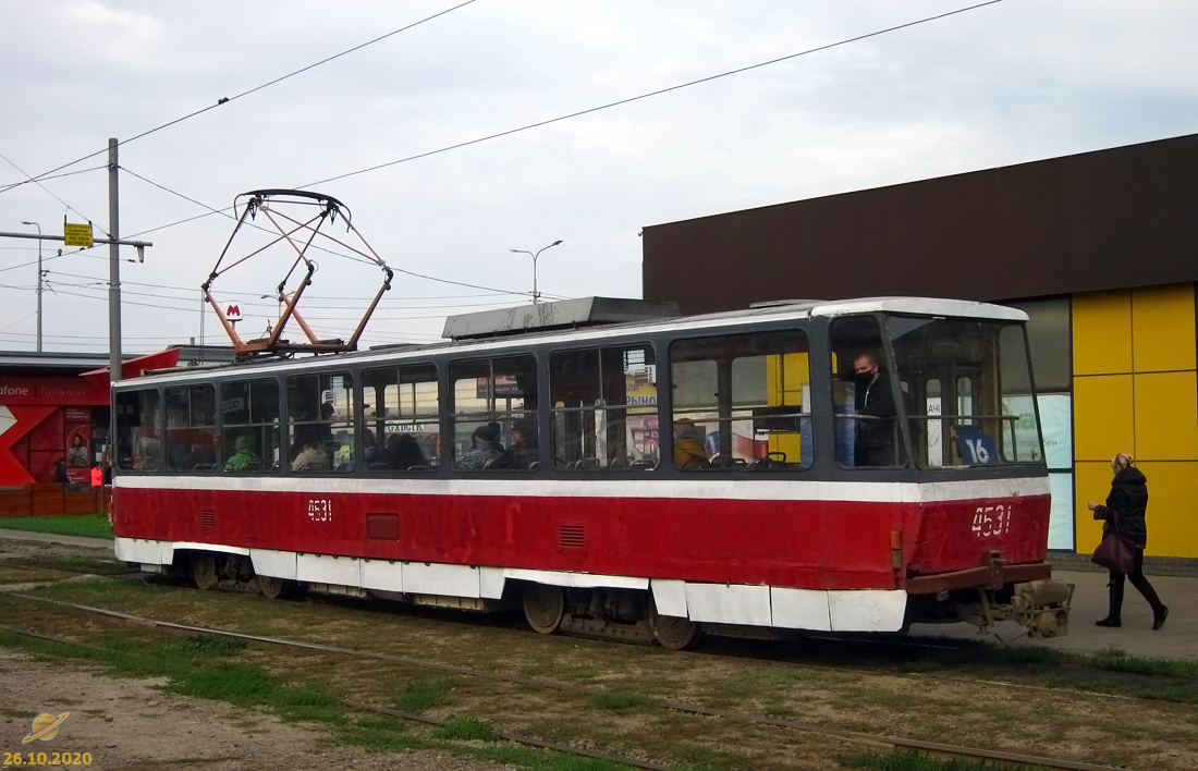 Харьков, Tatra T6B5SU № 4531
