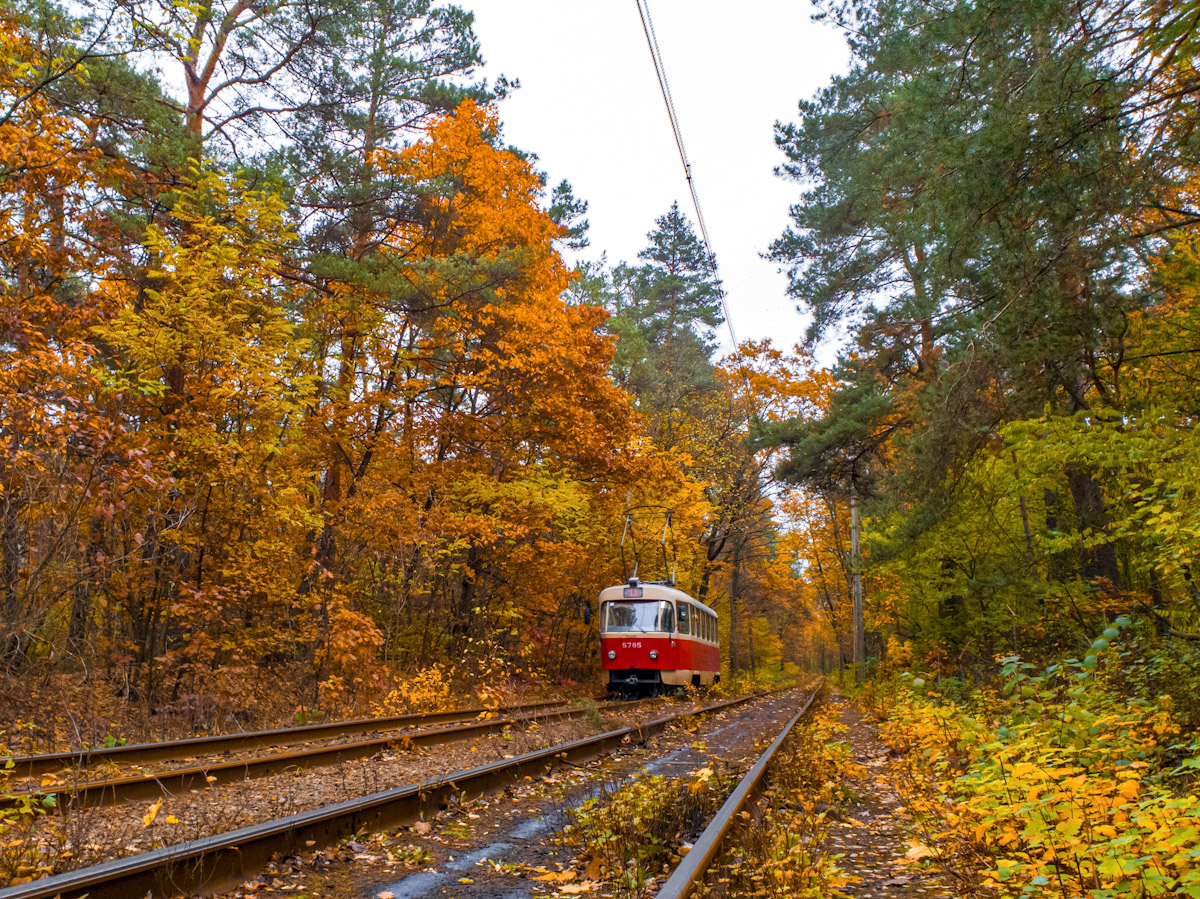 Kyjev — Tramway lines: Podilske depot network — north