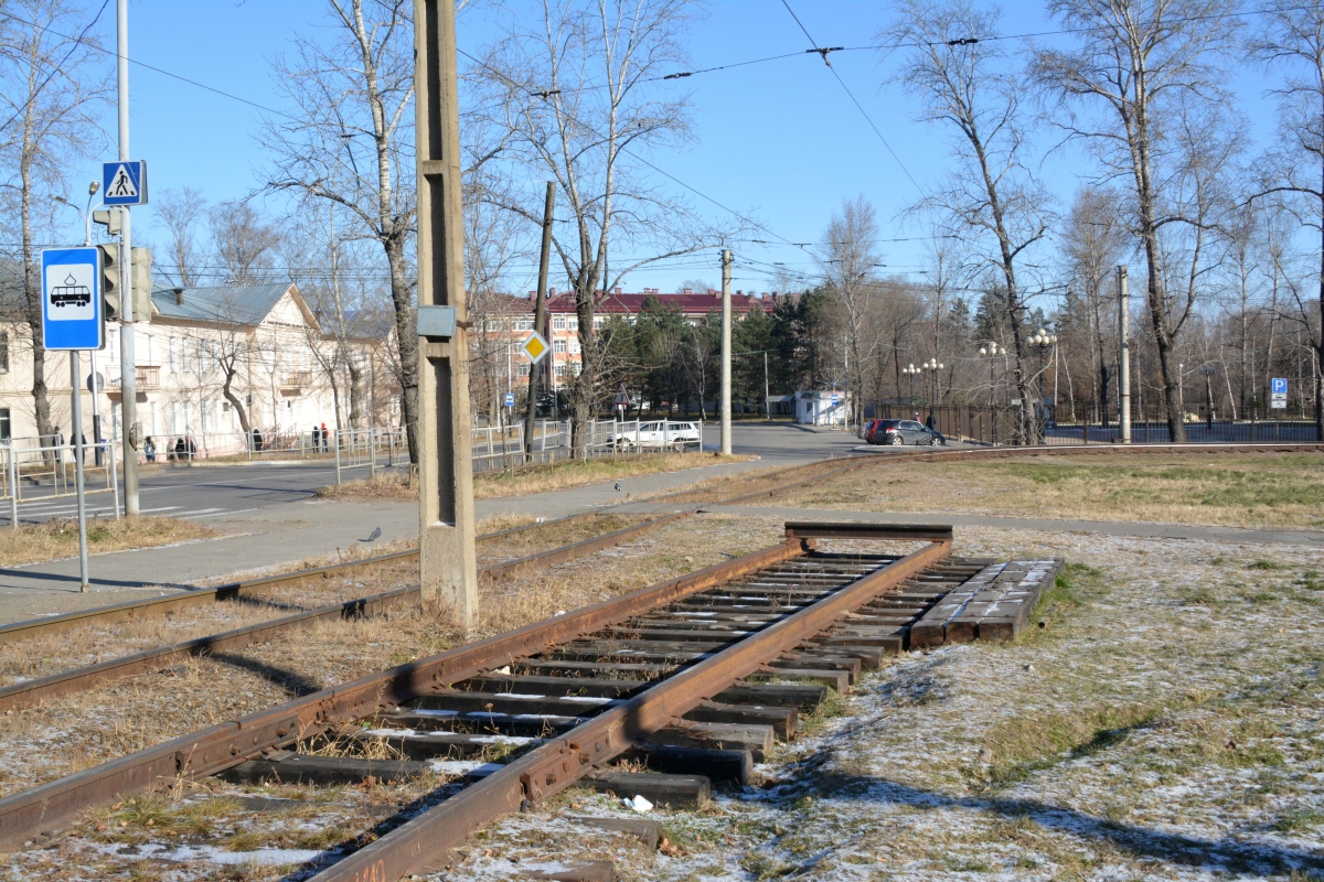 Хабаровск — Линии электротранспорта и инфраструктура