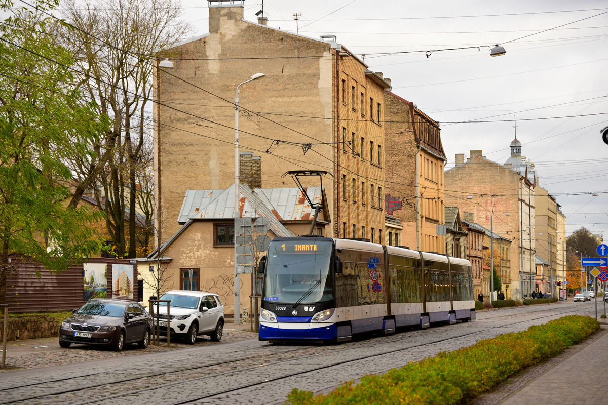 Рига, Škoda 15T1 ForCity Alfa Riga № 58033