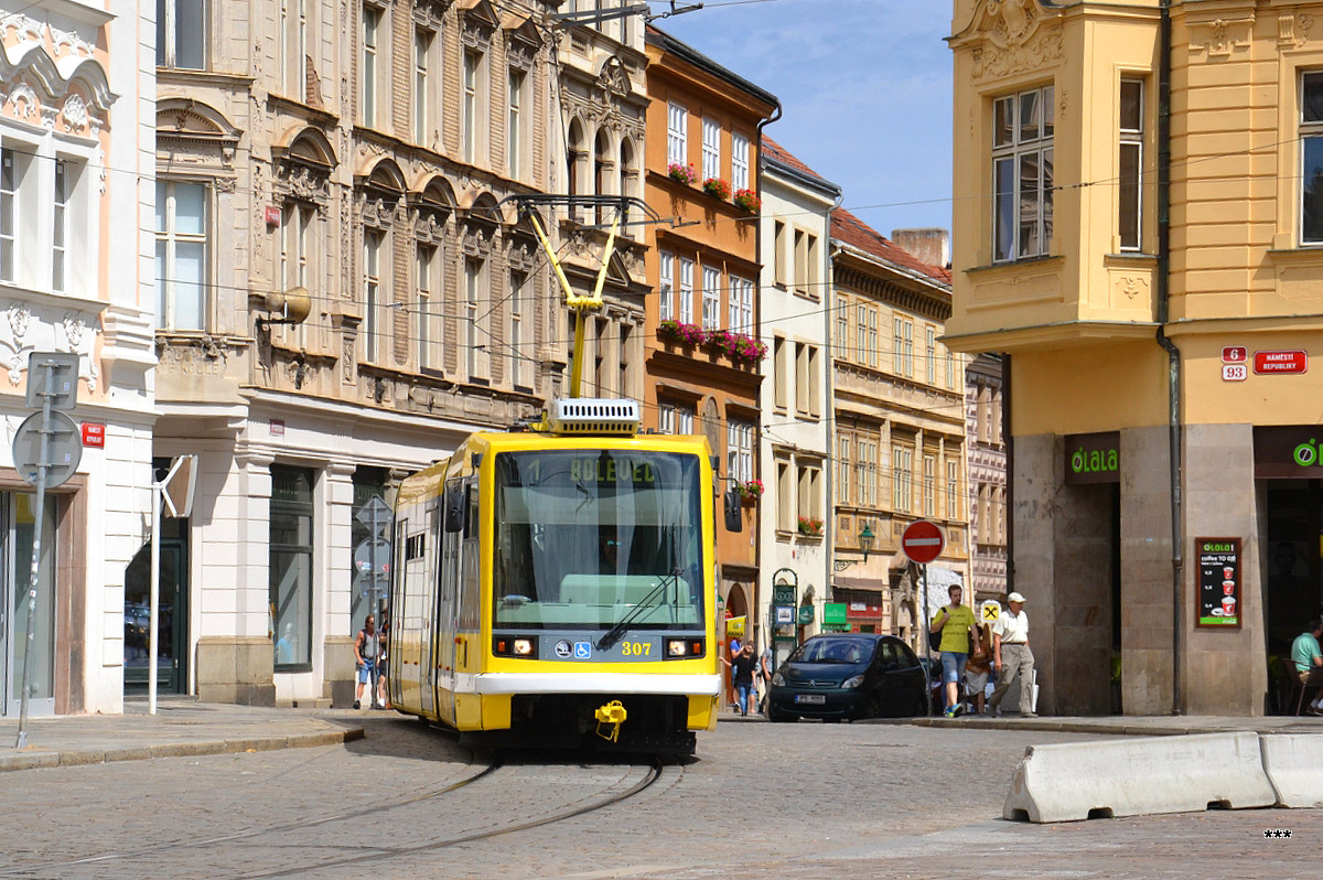 Пльзень, Škoda 03T3 Astra № 307