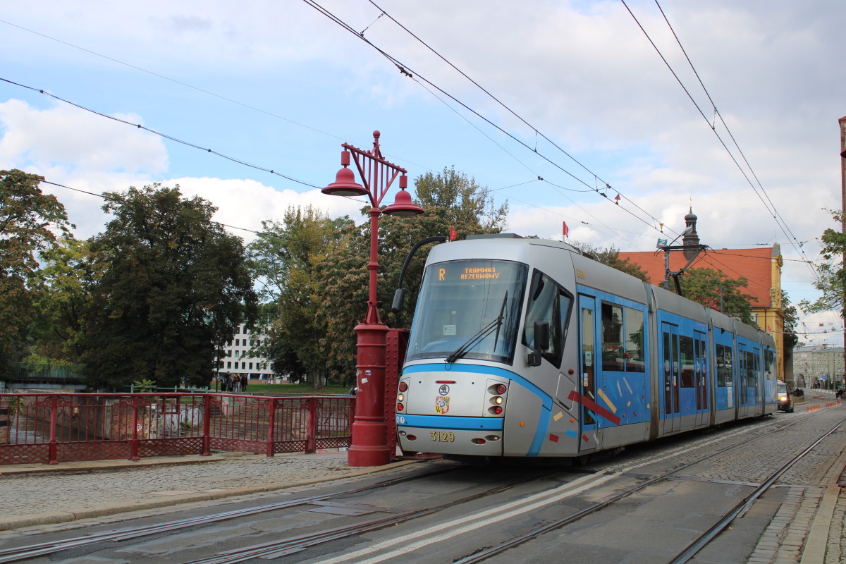Вроцлав, Škoda 19T Elektra № 3129