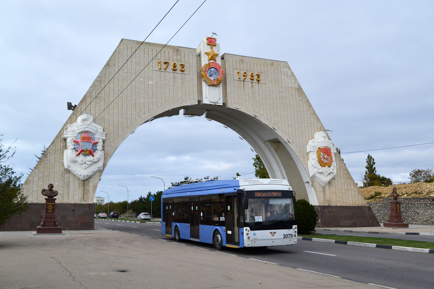 Севастополь, Тролза-5265.03 «Мегаполис» № 2079