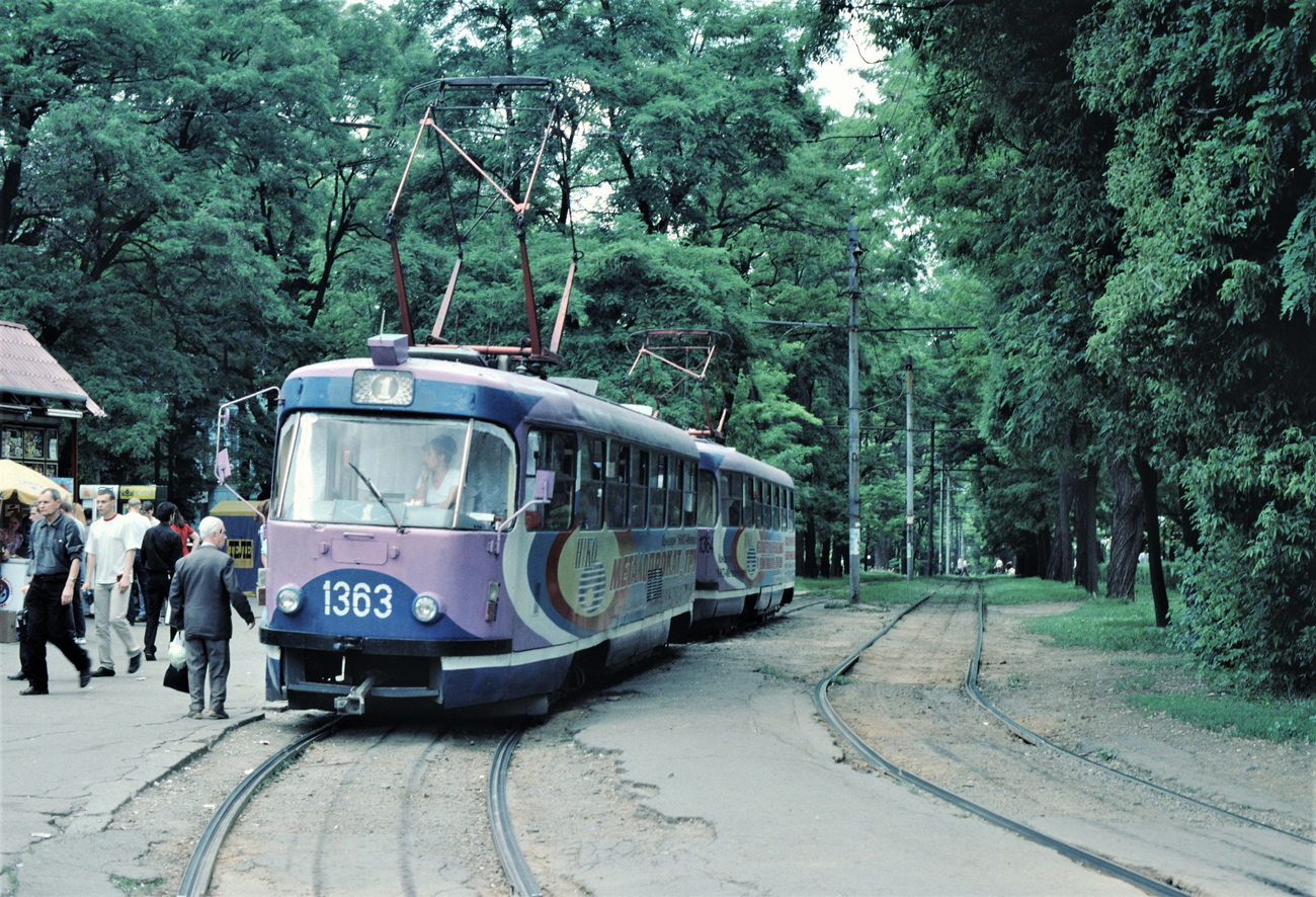Днепр, Tatra T3SU № 1363; Днепр — Исторические фотографии: Серии иностранных авторов