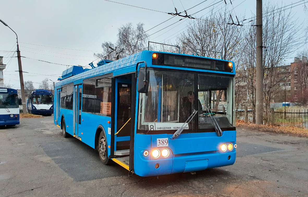 Петрозаводск, МТрЗ-52791 «Садовое Кольцо» № 389; Петрозаводск — Новые троллейбусы