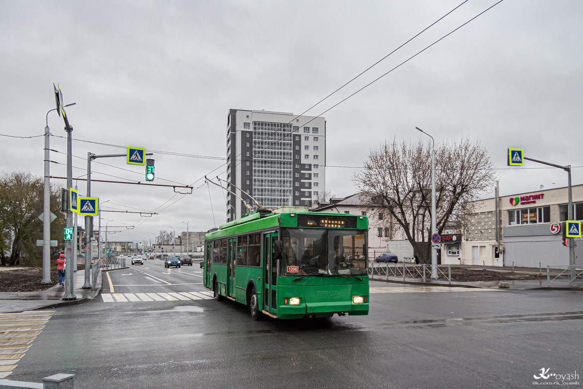 Казань, Тролза-5275.05 «Оптима» № 1206