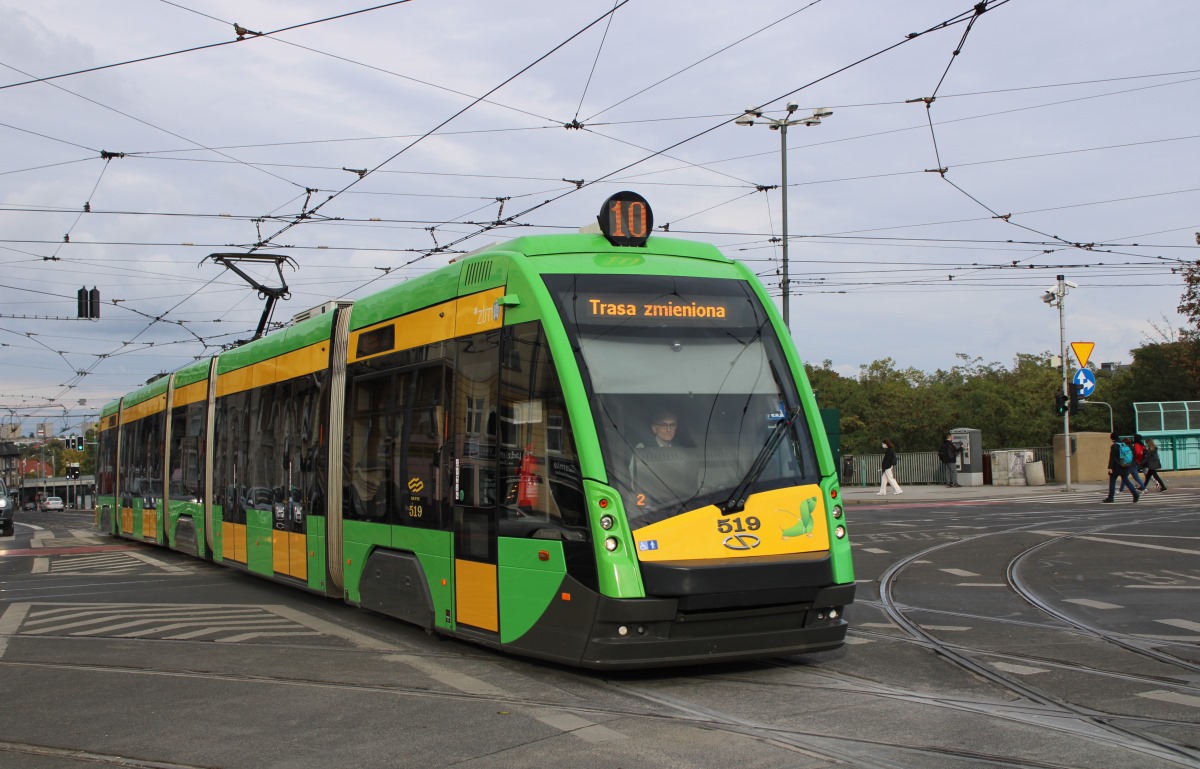 Познань, Solaris Tramino S105p № 519