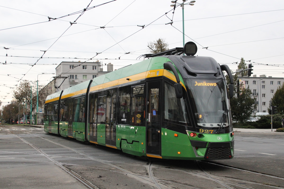 Познань, Modertrans Moderus Gamma LF 03 AC BD № 927