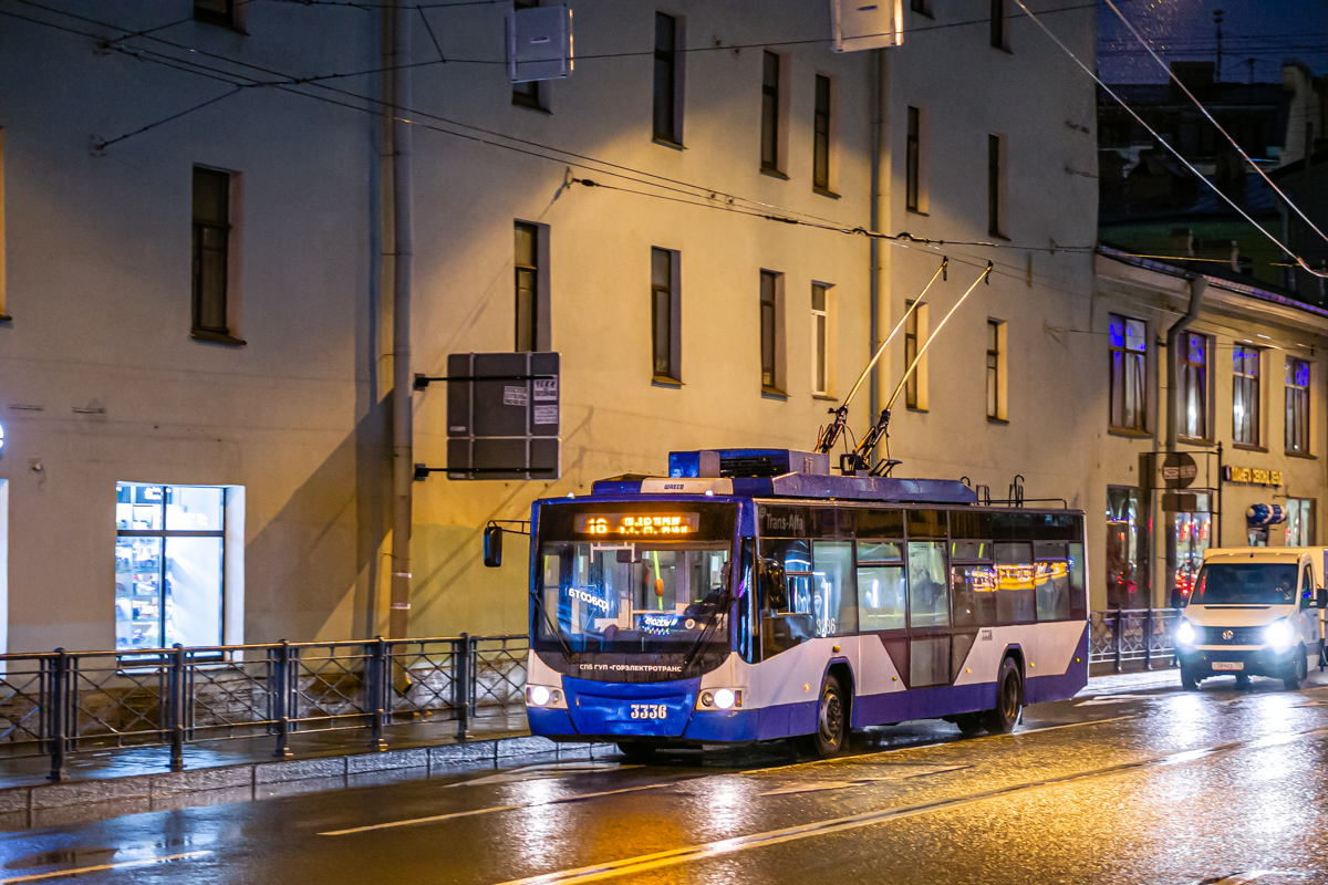 Санкт-Петербург, ВМЗ-5298.01 «Авангард» № 3336