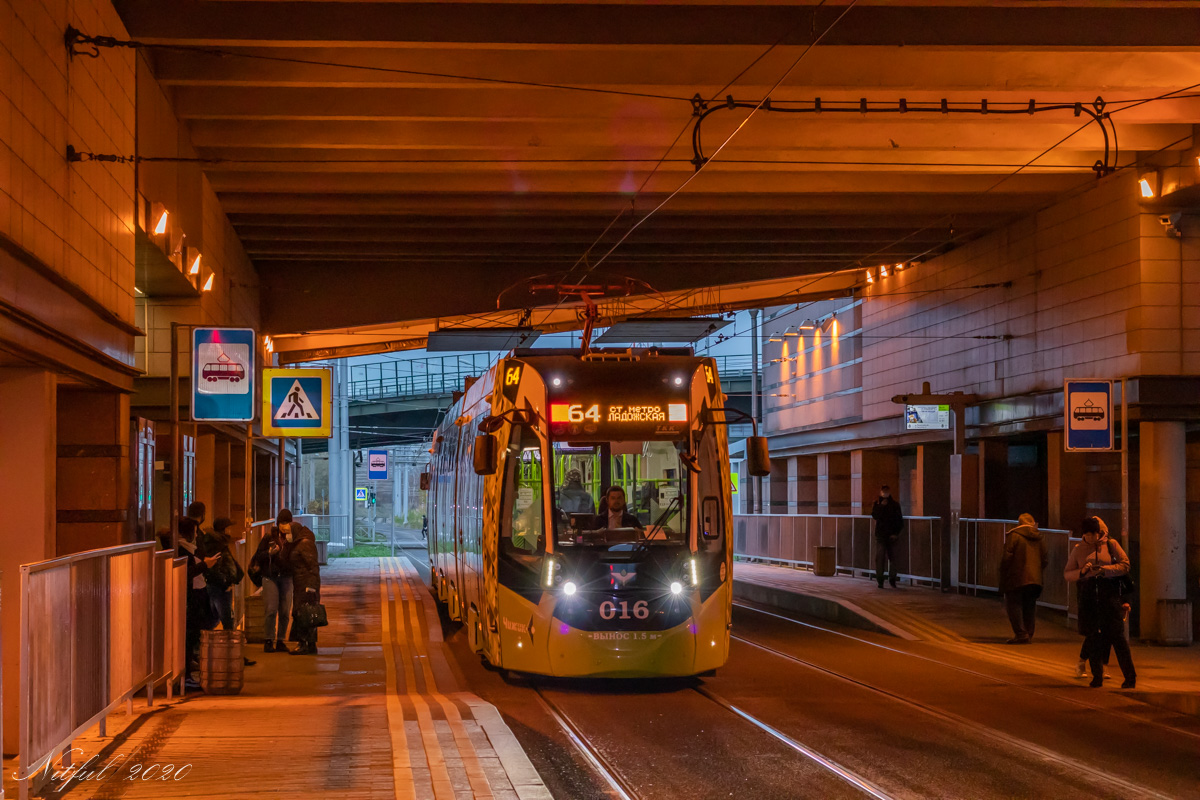 Санкт-Петербург, Stadler B85600M № 016