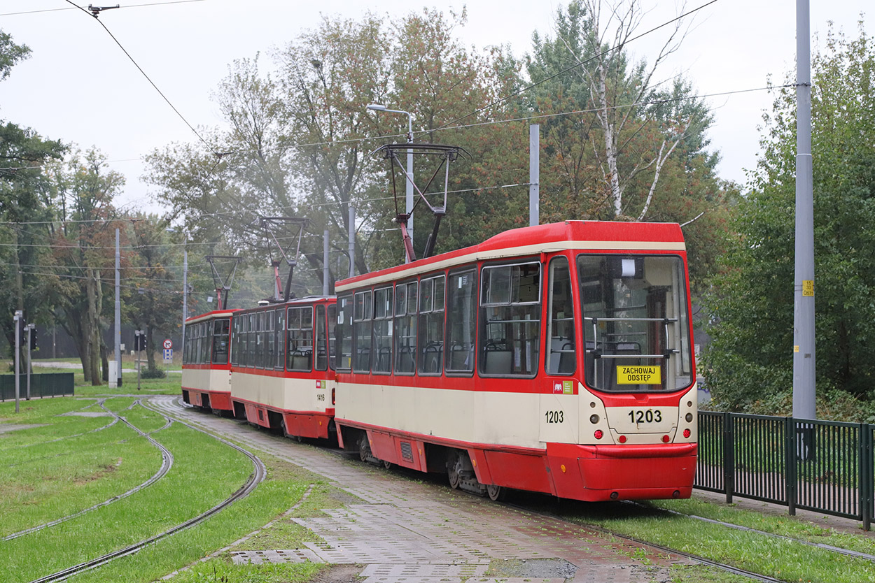 Гданьск, Konstal 105NaD № 1203