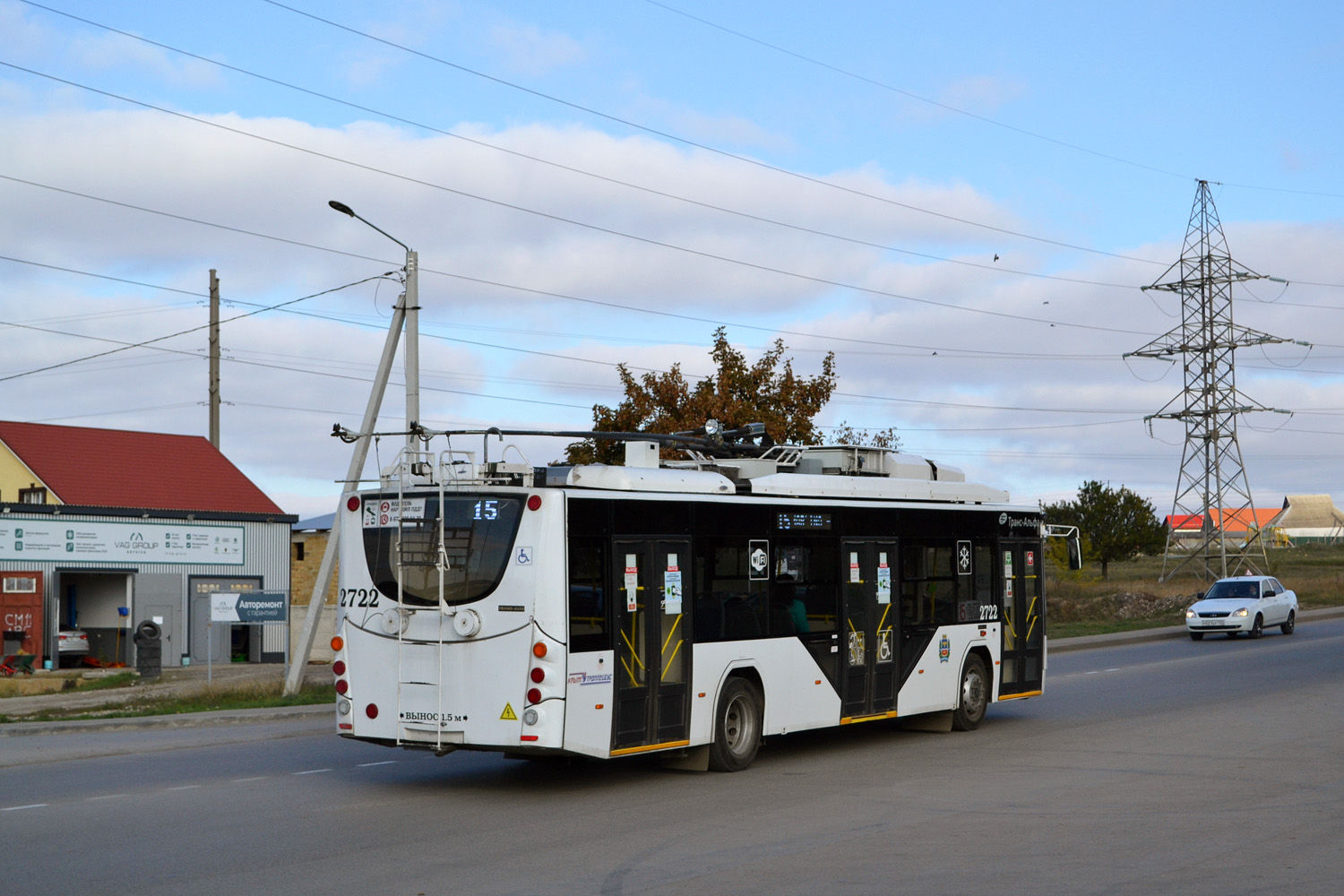 Крымский троллейбус, ВМЗ-5298.01 «Авангард» № 2722
