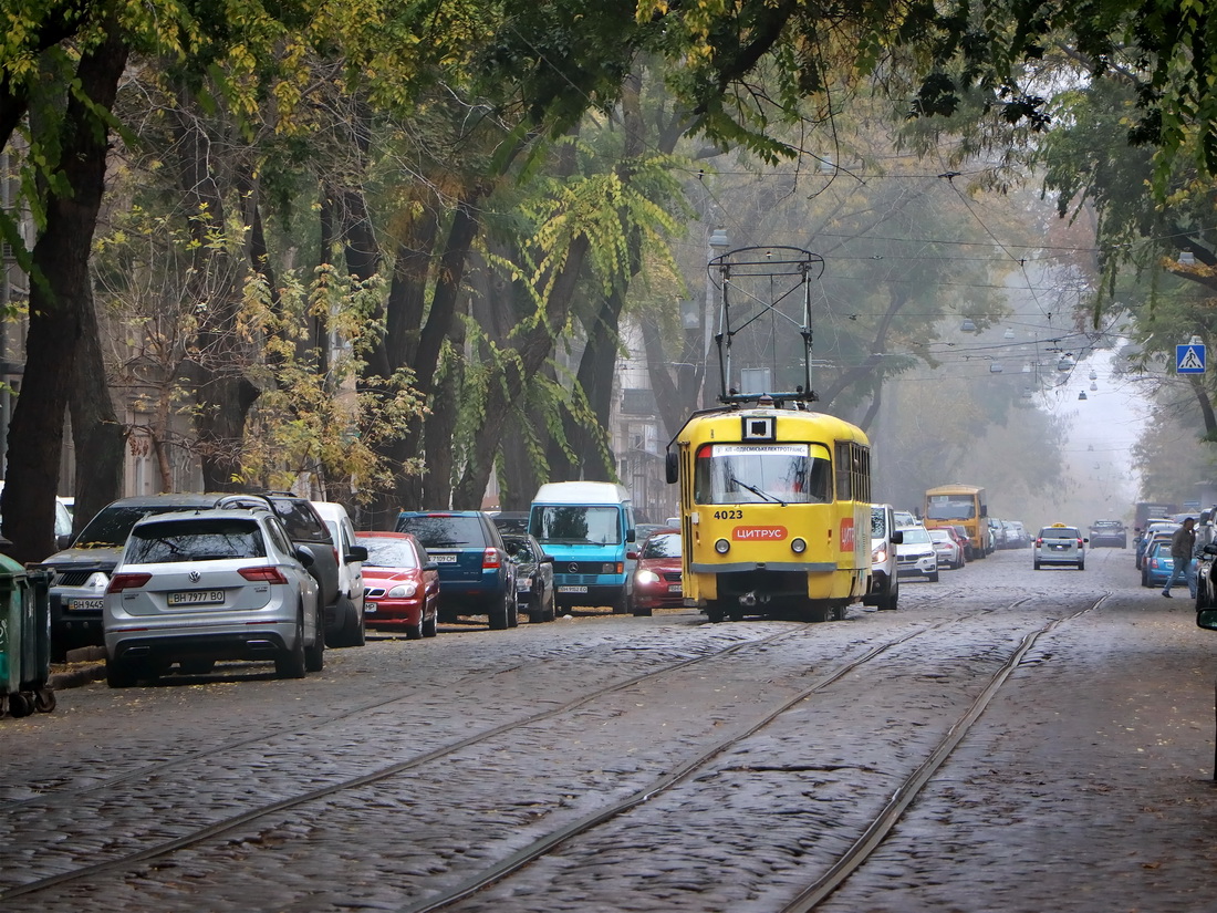 Одесса, Tatra T3R.P № 4023