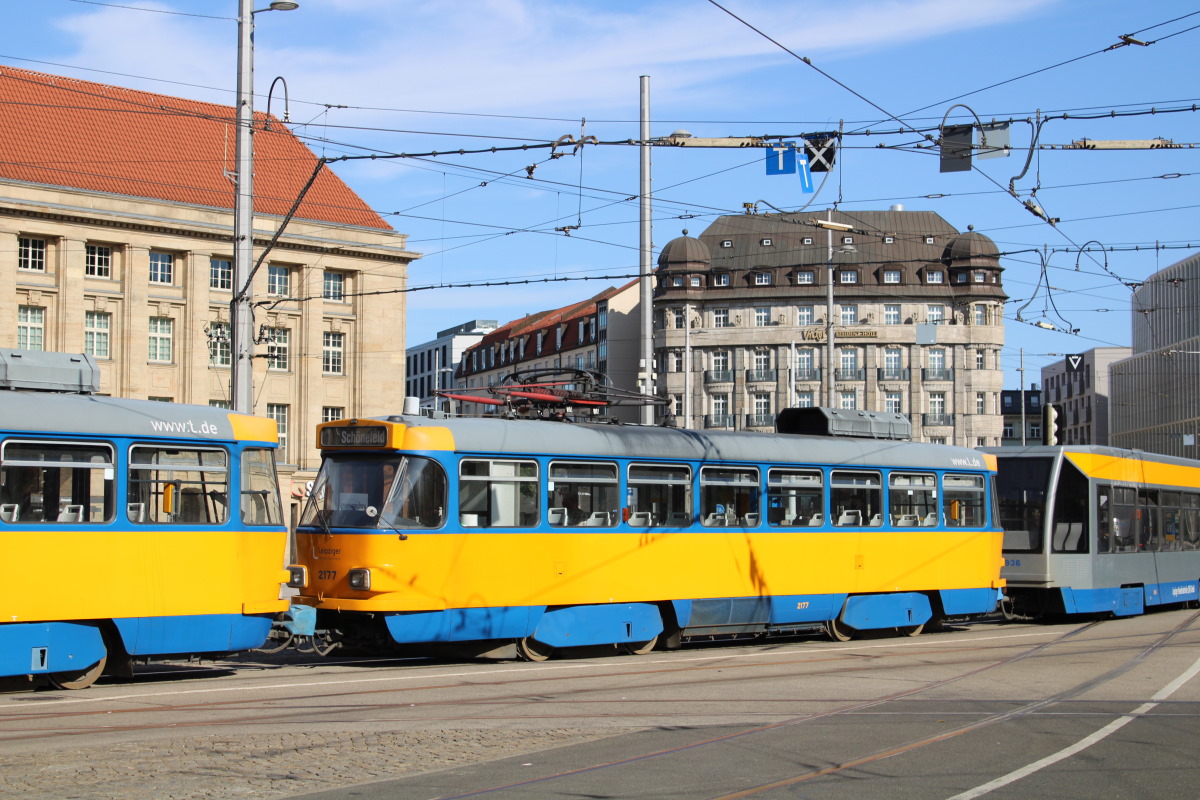 Лейпциг, Tatra T4D-M1 № 2177