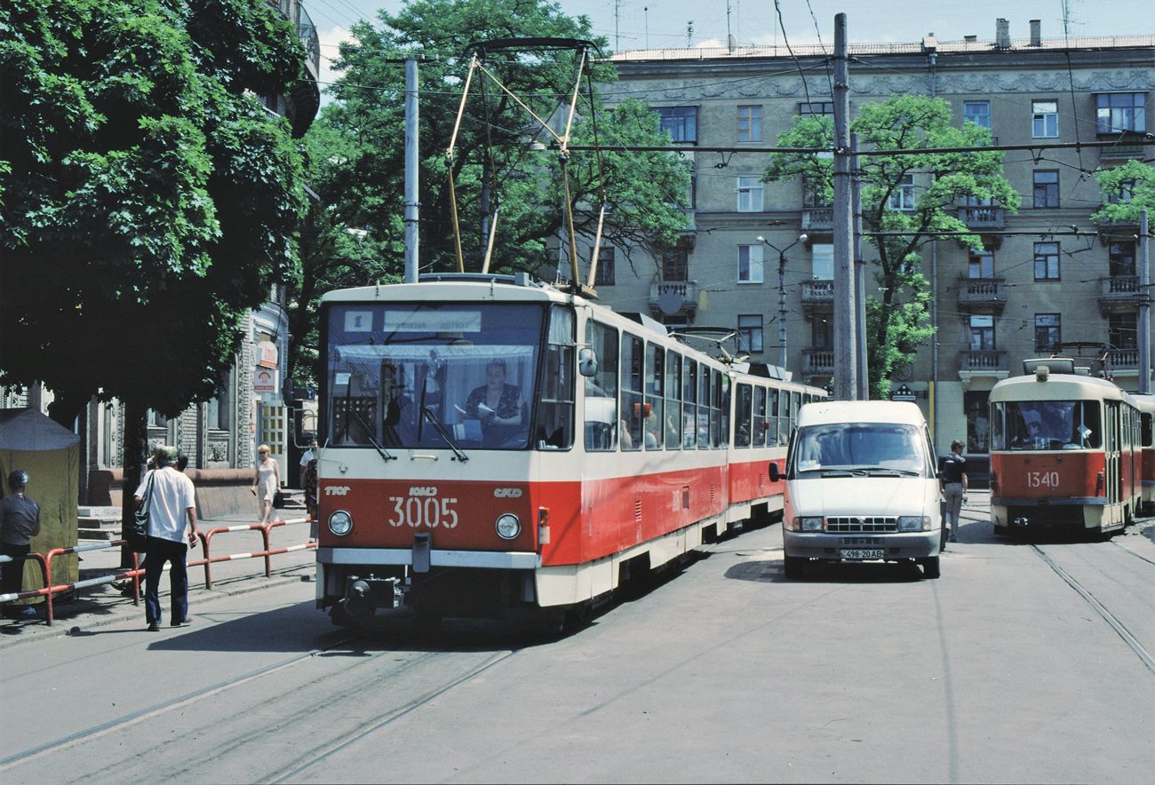 Днепр, Татра-Юг Т6Б5 № 3005; Днепр — Исторические фотографии: Серии иностранных авторов