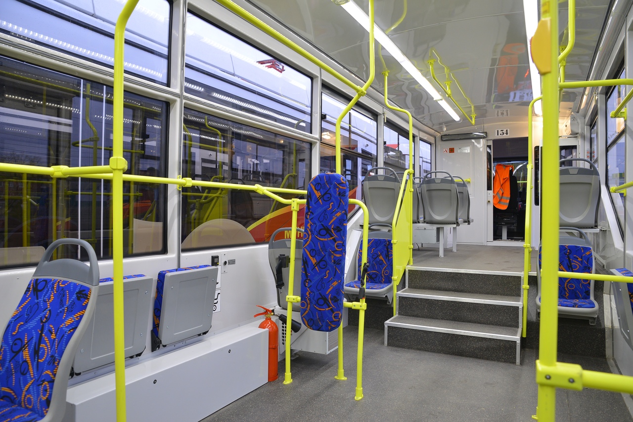 Омск, 71-407-01 № 134; Омск — 09.11.2020 — Презентация трамвайных вагонов 71-407