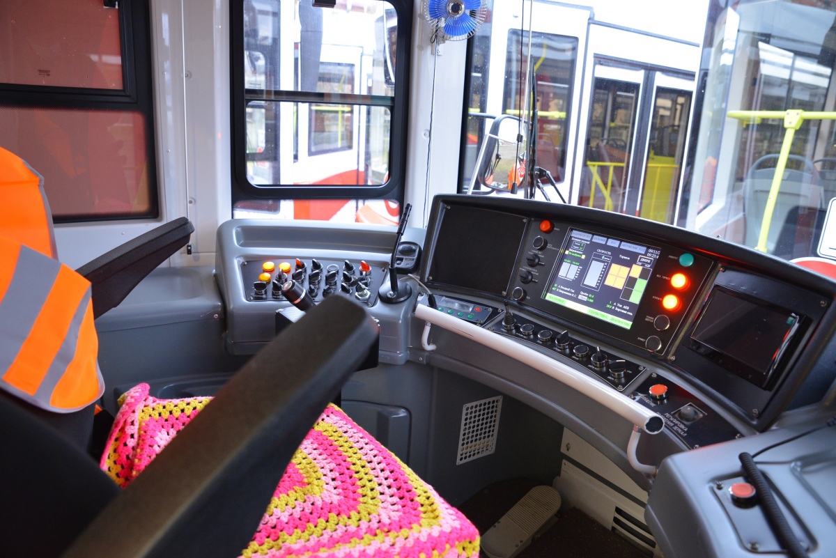 Омск, 71-407-01 № 134; Омск — 09.11.2020 — Презентация трамвайных вагонов 71-407