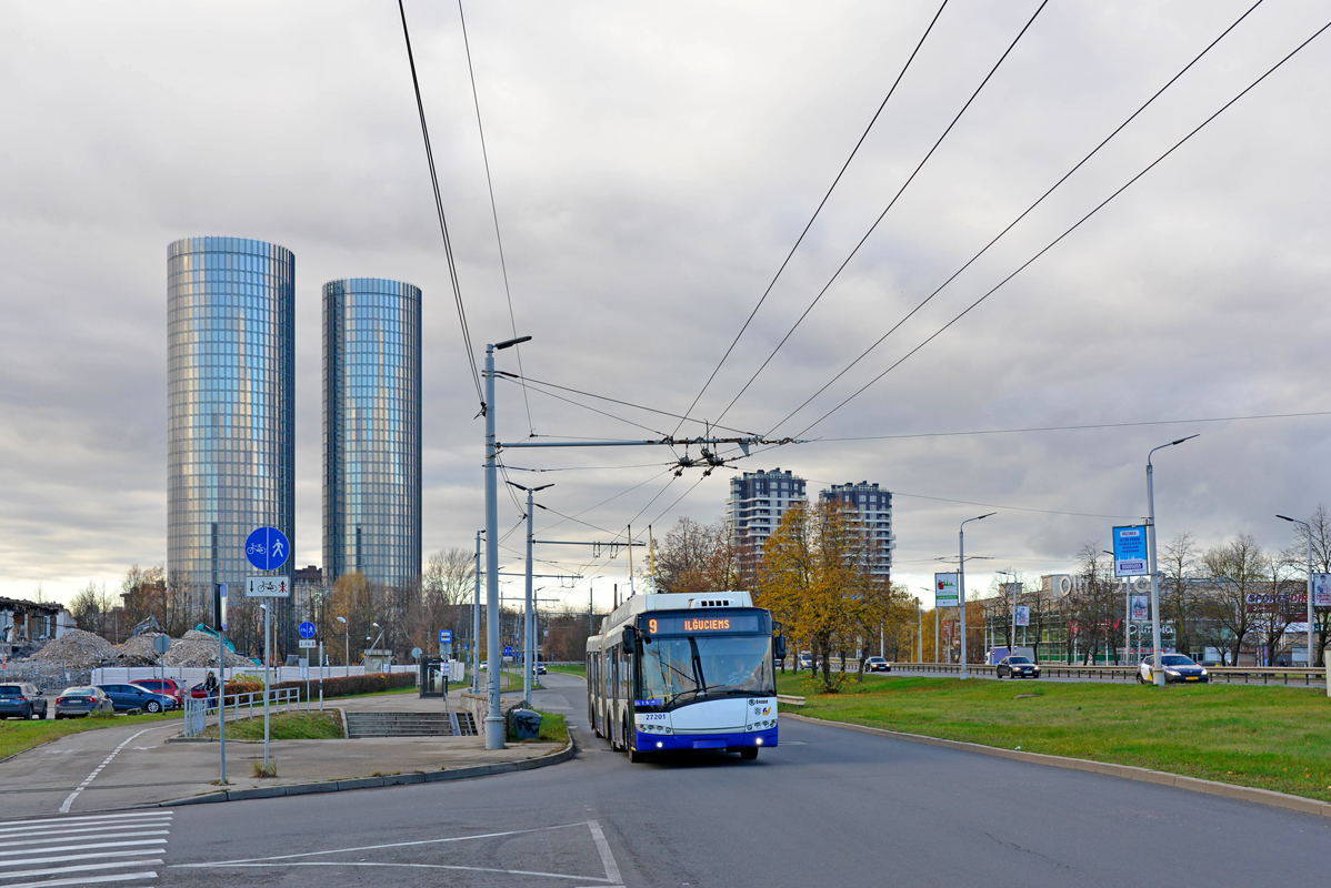 Рига, Škoda 27Tr Solaris III № 27201