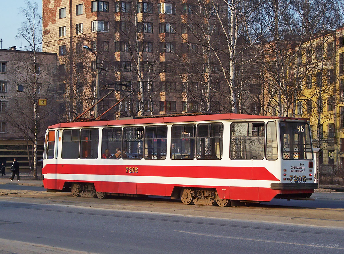 Санкт-Петербург, 71-134К (ЛМ-99К) № 7205