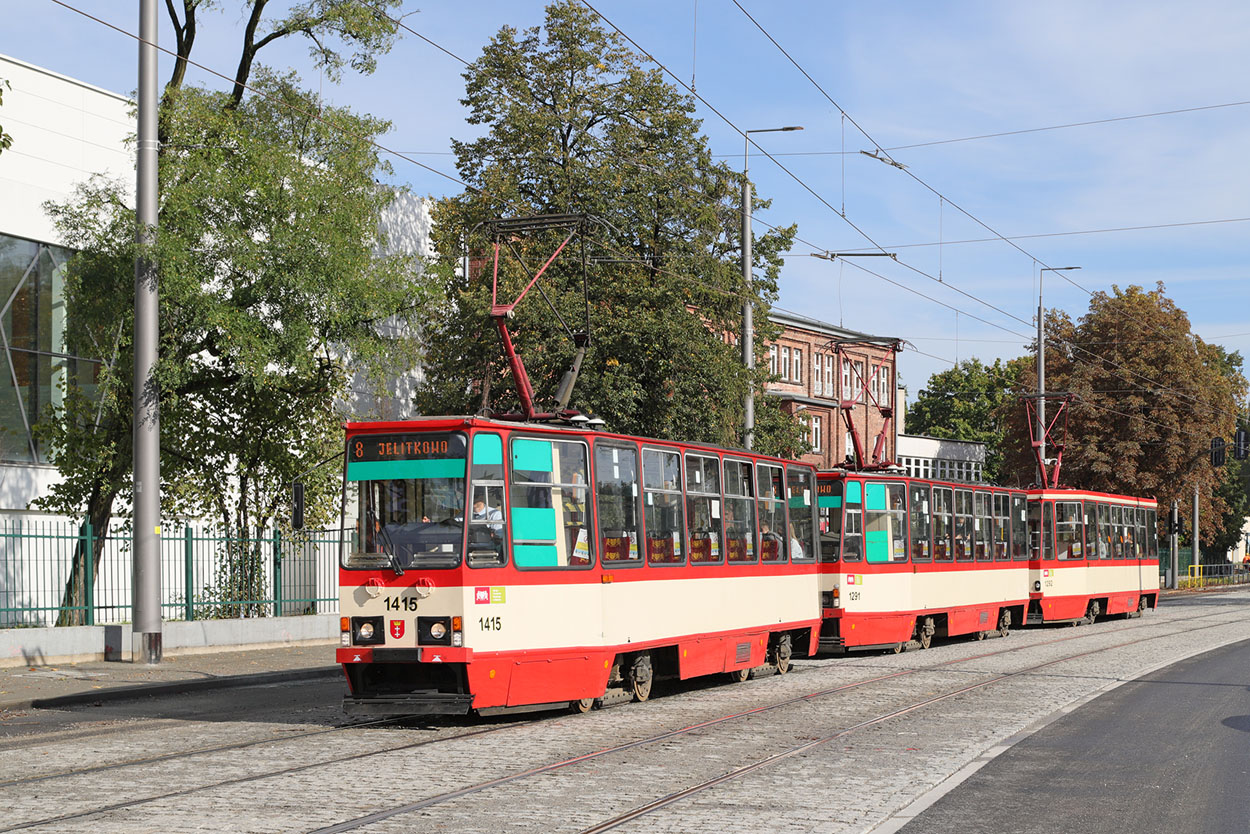 Гданьск, Konstal 105Na № 1415