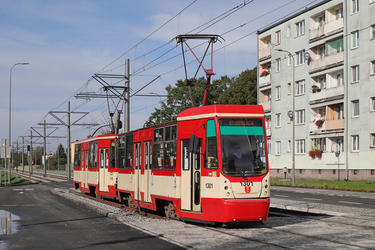 Гданьск, Konstal 105Na № 1301