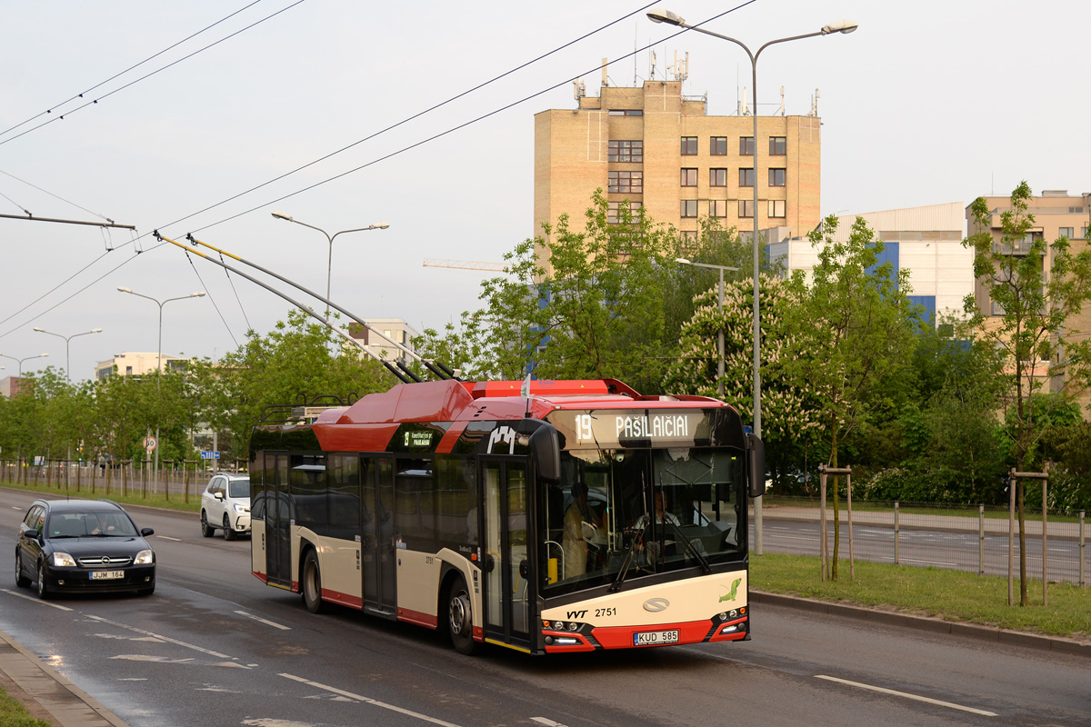 Вильнюс, Solaris Trollino IV 12 Škoda № 2751