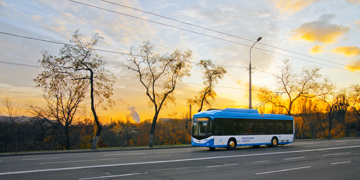 Mariupol, AKSM 321 (BKM-Ukraine) Nr. 1431