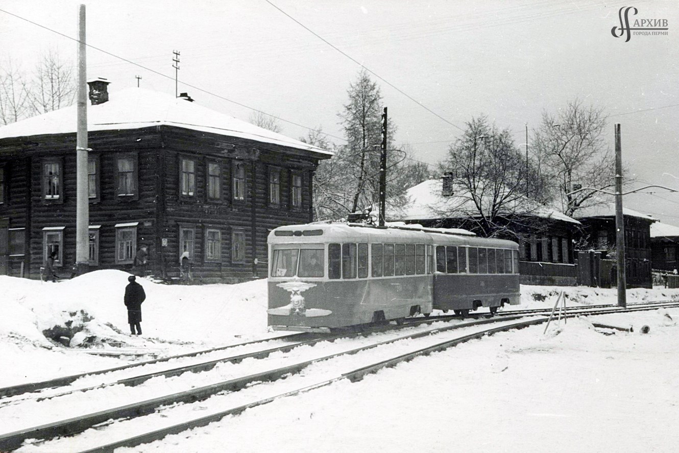 Пермь, КТМ-2 № 245; Пермь — Старые фотографии