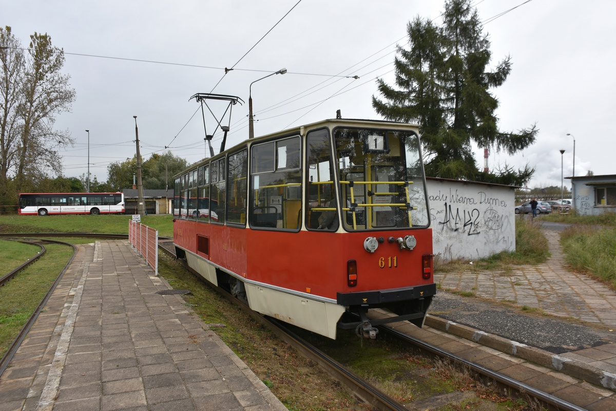 Ченстохова, Konstal 105Na № 611