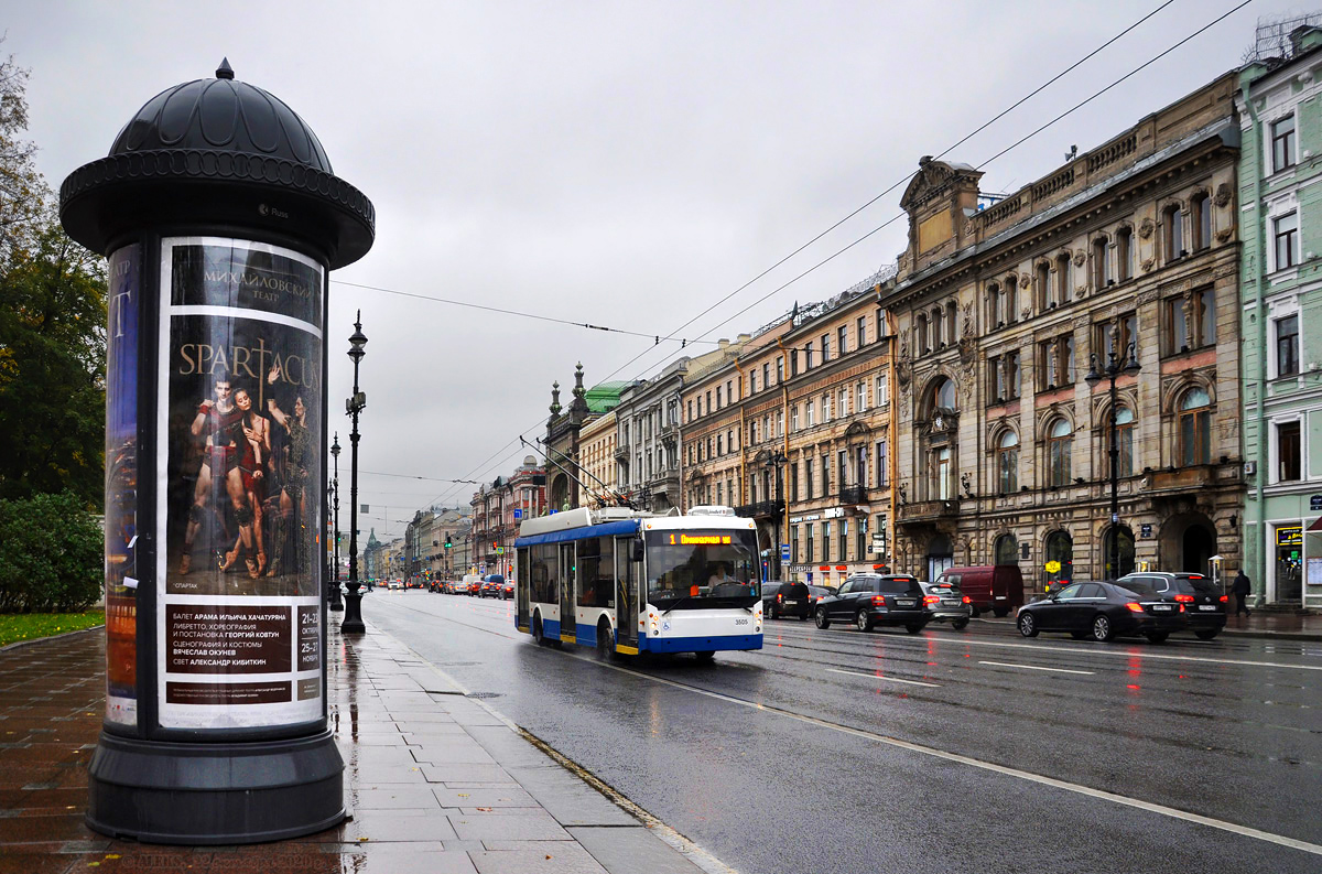 Санкт-Петербург, Тролза-5265.00 «Мегаполис» № 3505
