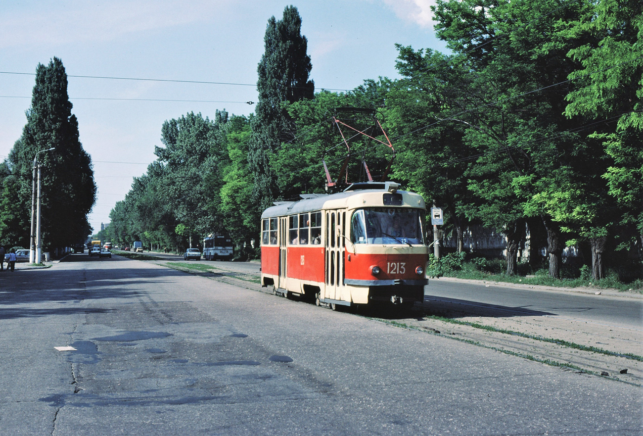 Днепр, Tatra T3SU № 1213; Днепр — Исторические фотографии: Серии иностранных авторов