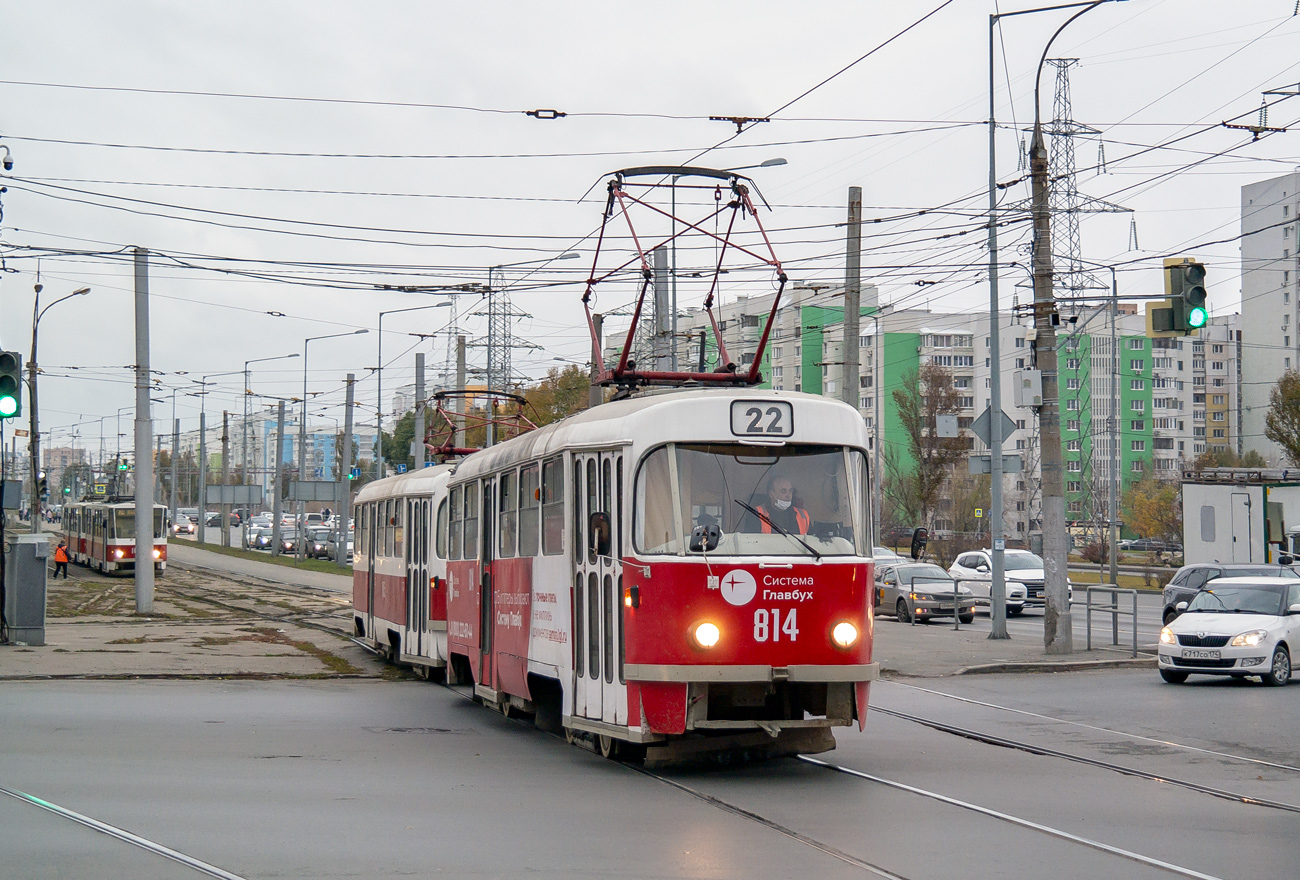 Самара, Tatra T3SU № 814