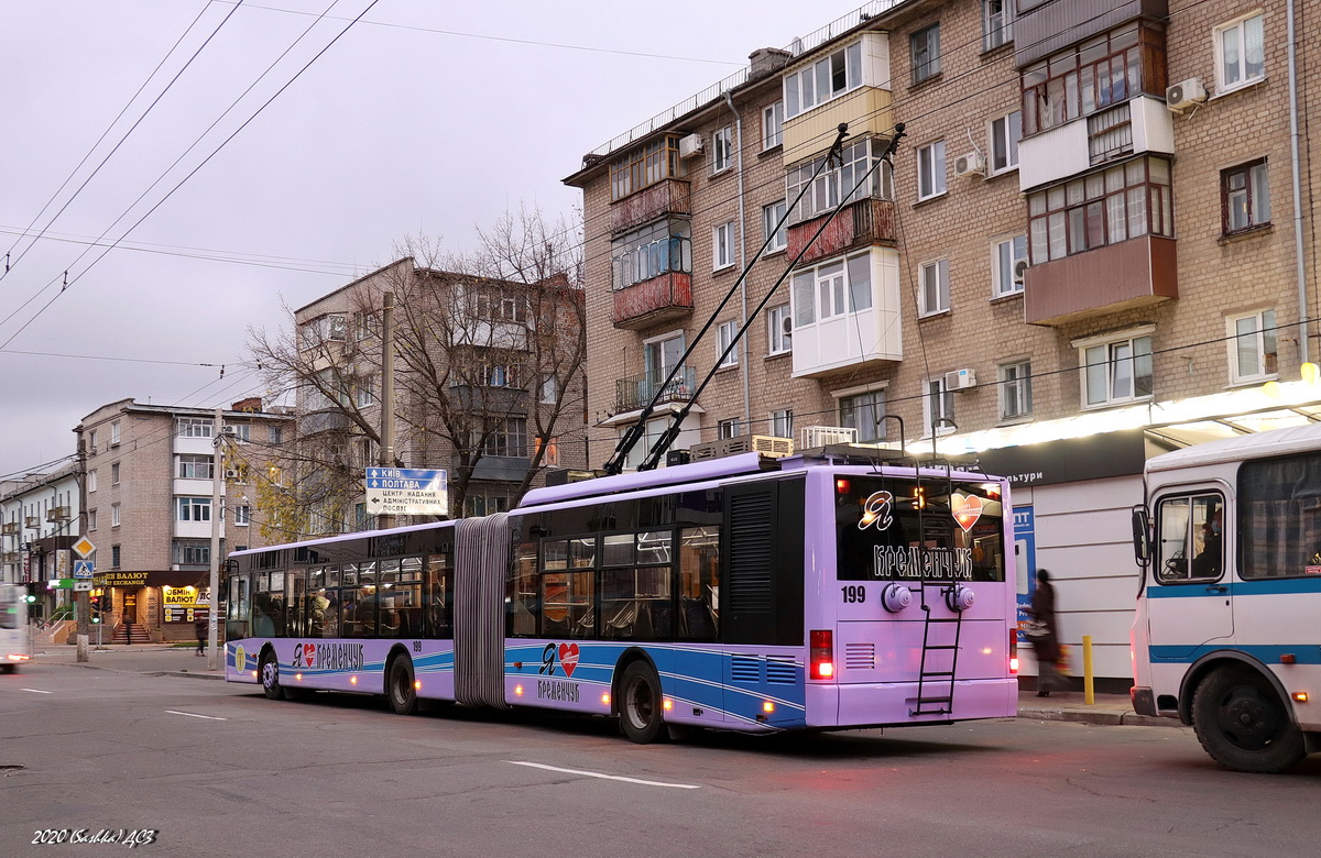 Кременчуг, ЛАЗ E301A1 № 199