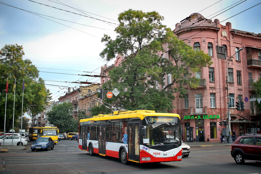 Одесса, БКМ 321 № 0006