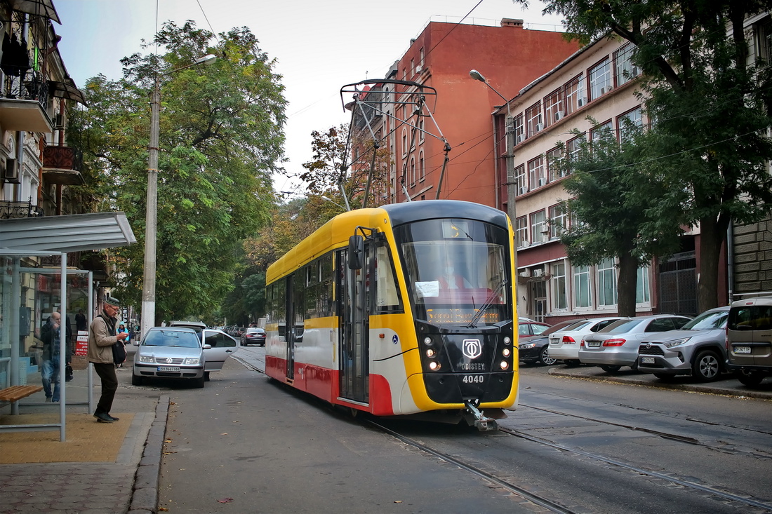 Одесса, T3 КВП Од «Одиссей» № 4040