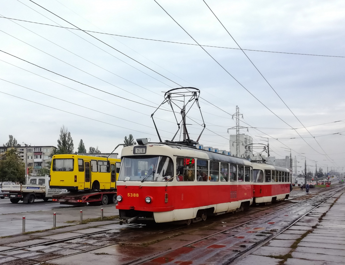 Киев, Tatra T3SU № 5388