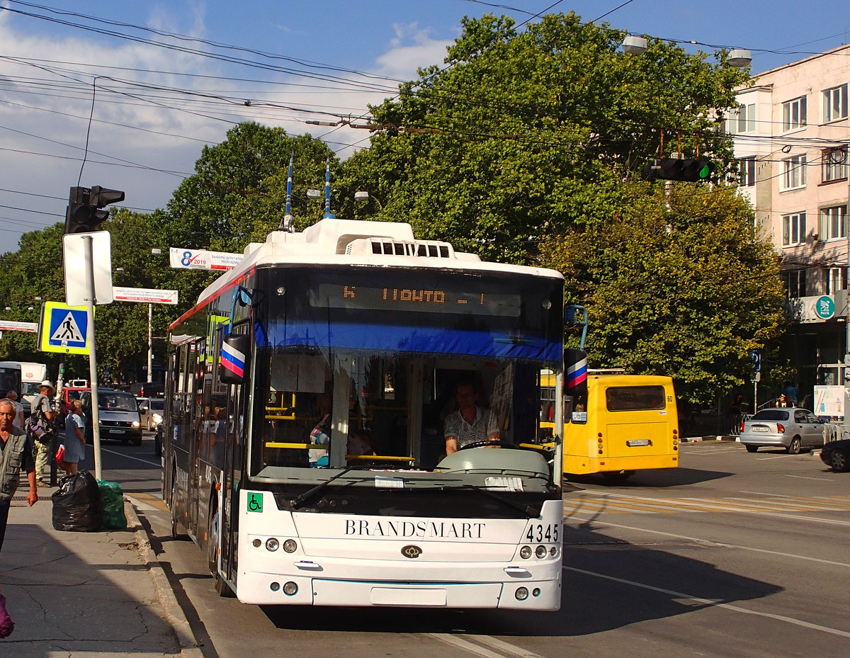 Krimin johdinauto, Bogdan T70110 # 4345 Krimin johdinauto, Bogdan T70110 # 4345
