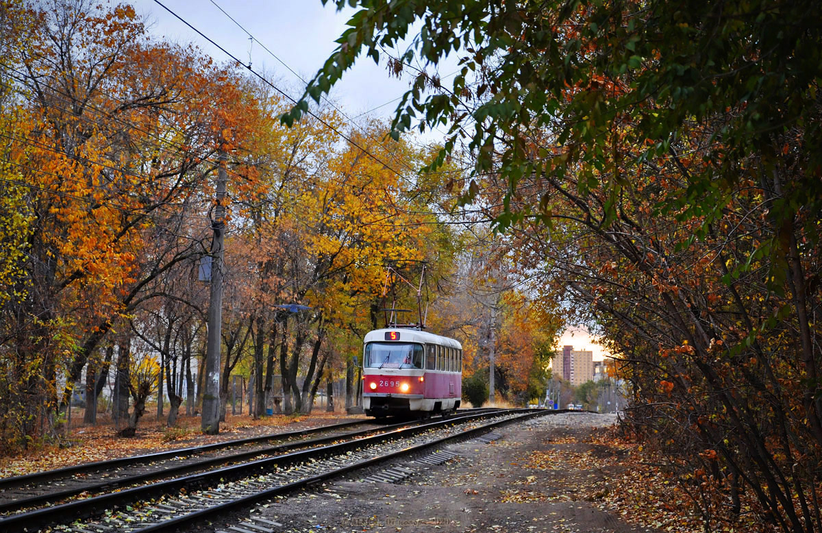 Волгоград, Tatra T3SU № 2695