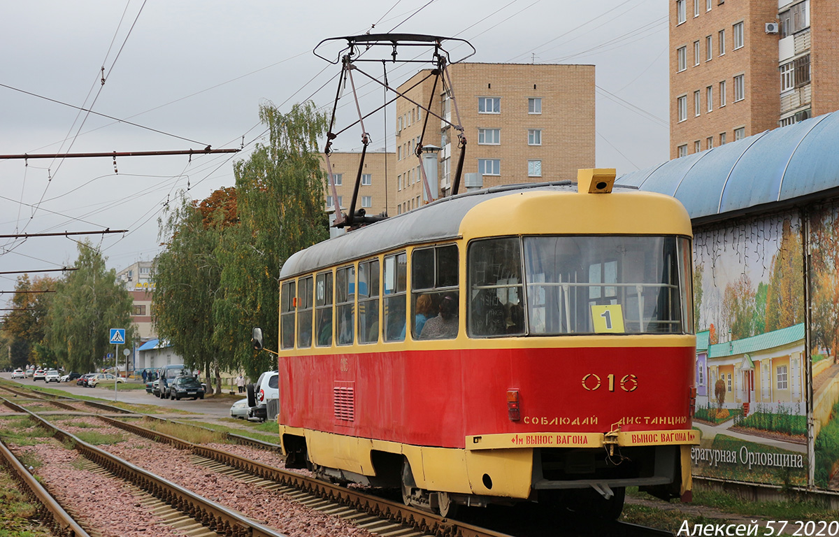 Орёл, Tatra T3SU № 016